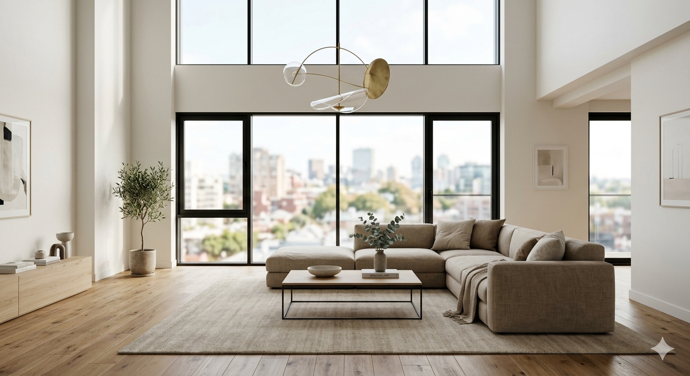 Spacious living spaces at L&T Mahalaxmi